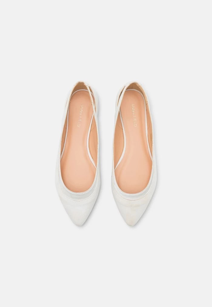 Ballerine ANNA FIELD Anna Field Ballet Pumps Blanche Femme | HEW-8904879